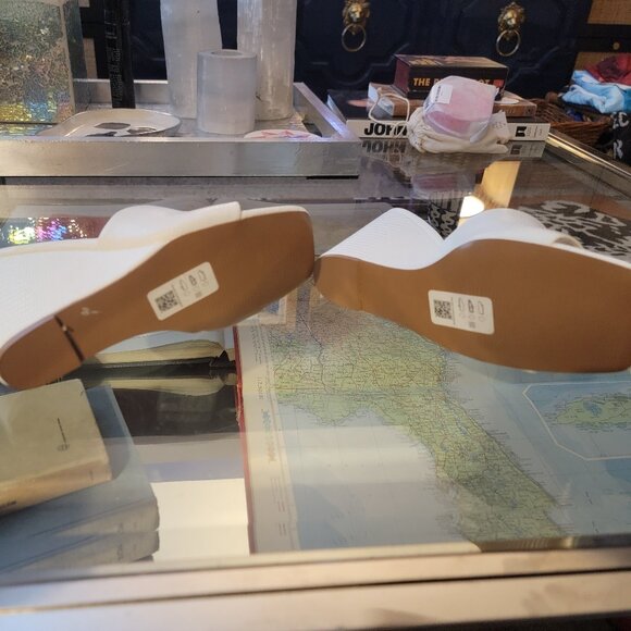 NWOT Asos White Wedges - Picture 4 of 6